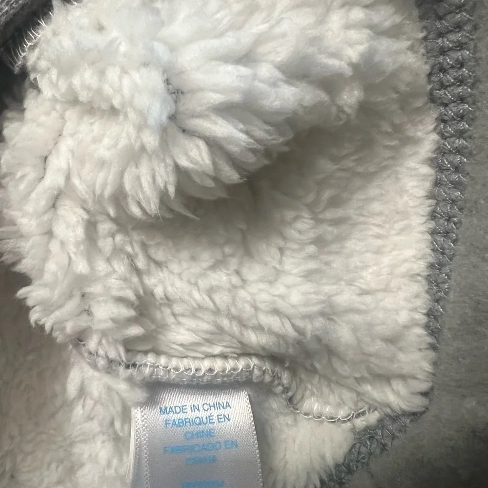 The Children's Place Gray Pea Coat With Hood NWT